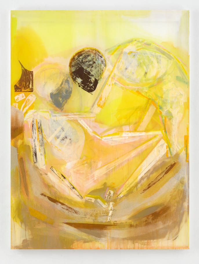 Michael Markwick: The Patient (2020) 
160 x 120 cm (63 x 47 1/4 in.) 
Acryl auf Seide 
Acrylic on silk
