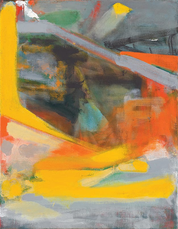 Michael Markwick, Bird Waiting for Storm, 2018
Acryl auf Leinwand, 90 x 70 cm
Acrylic on linen, 34,5 x 27,5 inches