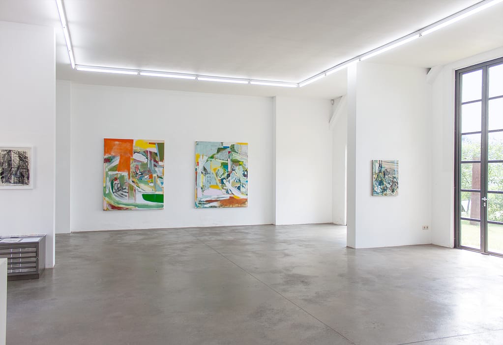 Galerie Born, Berlin. Michael Markwick; New Paintings 2017. Projektraum heiddorf
