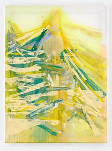 Michael Markwick Painting, Treehugger (2020)160 x 120 cm (63 x 47 1/4 in.) Acryl auf Seide Acrylic on silk