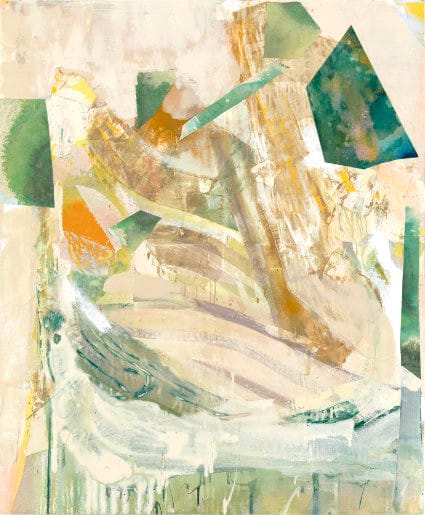 Borderland (2021)
145 x 120 cm (57 ³/₃₂ x 47 ¹/₄ in.)
Pigment, Sand, and Mixed Media on Canvas
By MICHAEL MARKWICK