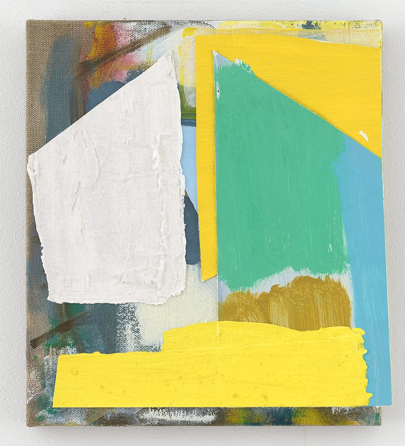 Spirit House (2019) Michael Markwick 40 x 36 cm (15.7 x 13.8 in.) Pigment, Binder und Mischtechnik auf Leinwand